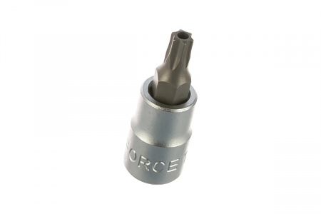 FORCE Насадка торкс Т25H L=32 мм 1/4" с отверстием