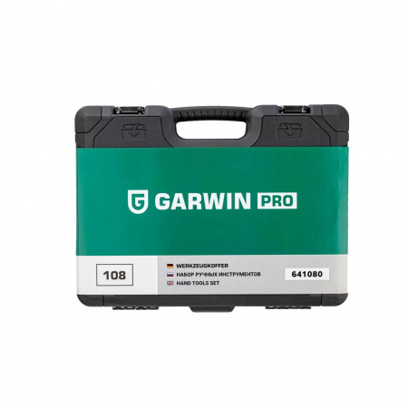 GARWIN PRO Набор ручных инструментов 1/4" и 1/2" 6 гр. 108 предметов