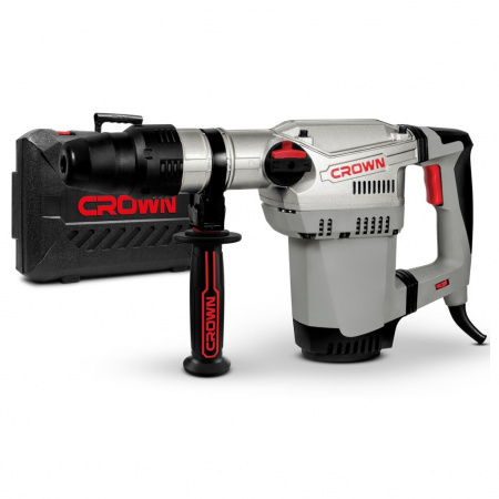 CROWN CT18118V BMC Перфоратор, SDS MAX, 1250 Вт, 10 Дж, 0-3000 уд/мин, кейс