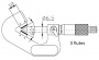 ASIMETO Микрометр с призматической пяткой 60° цифровой IP65 0,001 мм, 1-15 мм