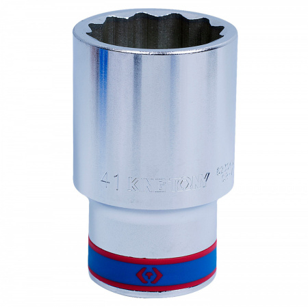 KING TONY Головка торцевая глубокая двенадцатигранная 3/4", 41 мм