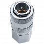 ЗУБР Профессионал Штуцер ″елочка″, 8 мм - рапид муфта, переходник с обжимным хомутом