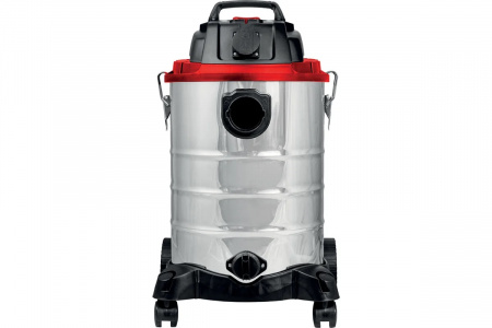 CROWN CT42034 Пылесос строительный для сухой и влажной уборки, 30 л, 1400 Вт
