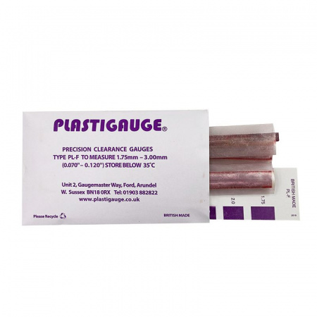Plastigauge PL-F Пластиковый калибр 1.75 мм - 3.00 мм (уп. 5 шт)