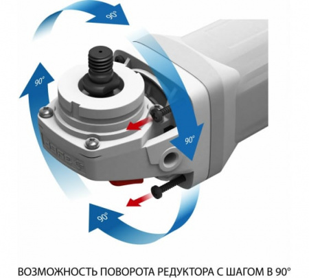 ЗУБР УШМ 125 мм, 1400 Вт, с регулировкой оборотов, серия Профессионал