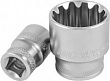 JONNESWAY Головка торцевая SUPER TECH 3/8"DR, 13 мм, 1/2", E16