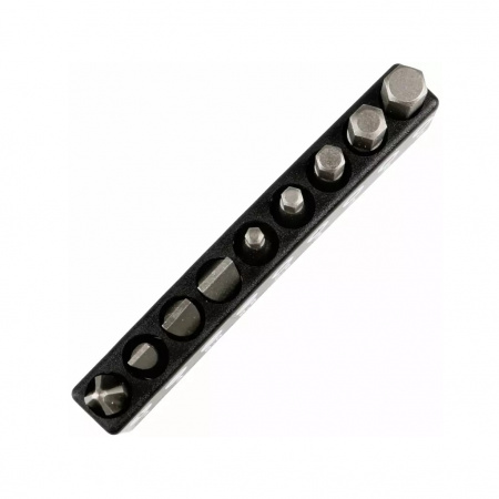GARWIN PRO Набор бит 1/4" 25 мм на держателе SL, PH, HEX