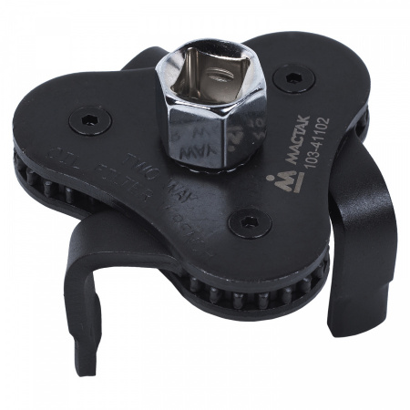 МАСТАК Съемник масляных фильтров, 63-102 мм, 3-х захватный 103-41102