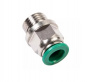 GARWIN PRO Фитинг цанговый М1/4" 8 мм, с уплотнением, металлический корпус