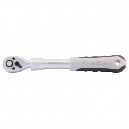 Thorvik Трещоточная рукоятка телескопическая 1/4"DR, 72 зубца