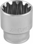JONNESWAY Головка торцевая SUPER TECH 1/2"DR, 24 мм, 15/16", E30