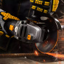 RUNTEC PRO Шлифмашина угловая аккумуляторная 125 мм, 20В, 2*4Ач, 900Вт