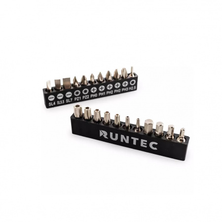 RUNTEC Набор торцевых головок с аксессуарами 1/2", 1/4" в ложементе EVA, 110 предметов
