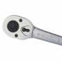 KING TONY Трещотка 3/8", 200 мм, 32 зубца, флажковая, фиксатор