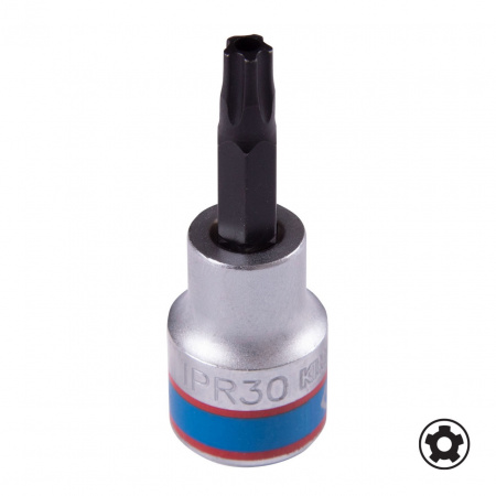 KING TONY Насадка (бита) торцевая 3/8", TORX PLUS (5-лучевой П-образной формы), IPR30, L = 50 мм 