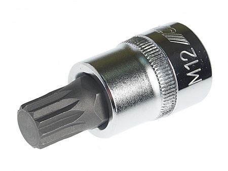 JTC Головка с насадкой SPLINE 3/8" х М12, длина 48 мм 