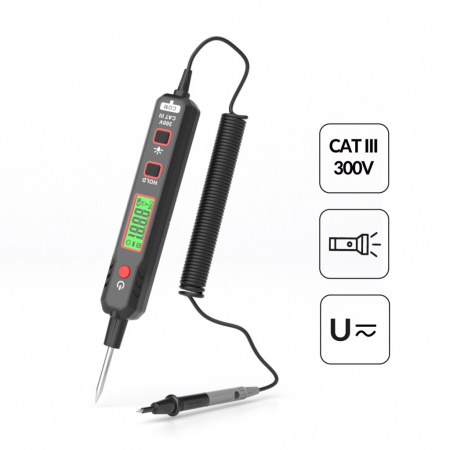 ICartool Тестер напряжения и обрыва цепи автомобильный AC/DC 300В