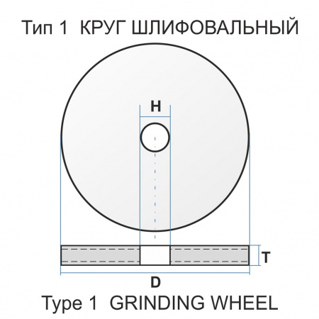 Луга Круг шлифовальный 150х25х32 25А 40 СМ2 К /40 L 6 V50 2