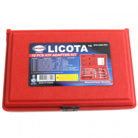 Licota Набор адаптеров для заправки АКПП, 10 предметов
