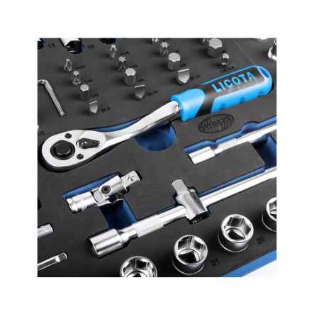 Licota Набор инструмента 1/2" и 1/4" 94 пр. в ложементе EVA