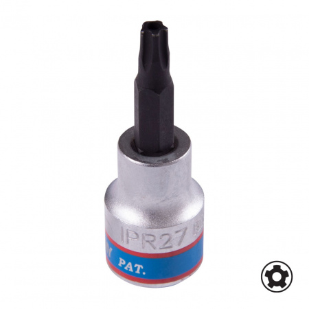 KING TONY Насадка (бита) торцевая 3/8", TORX PLUS (5-лучевой П-образной формы), IPR27, L = 50 мм 