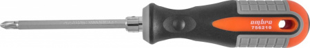 OMBRA Отвертка стержневая двусторонняя ROUND GRIP, РН2,SL6x100 мм