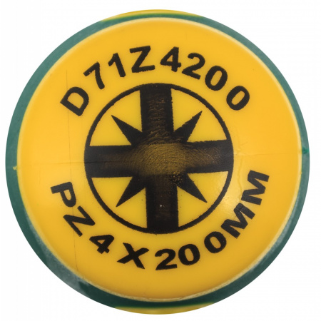 Jonnesway Отвертка стержневая POZIDRIV ANTI-SLIP GRIP, PZ4x200