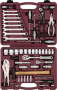 Thorvik Набор инструмента универсальный 1/4", 1/2"DR, 72 предмета  