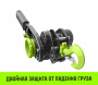 Таль ручная рычажная HITCH LH200-G, 1.5 т, 12 м. Гальваническая цепь
