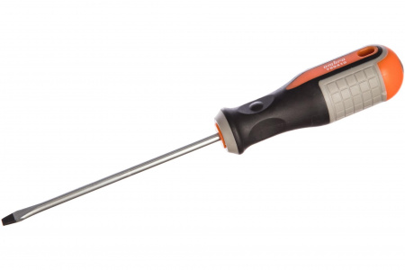 OMBRA Отвертка стержневая шлицевая ROUND GRIP, SL4x100 мм