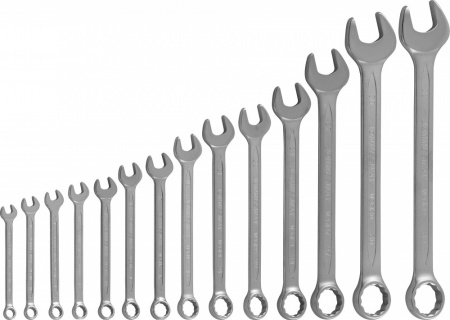 JONNESWAY Набор ключей гаечных комбинированных в сумке, 10-32 мм, 14 предметов