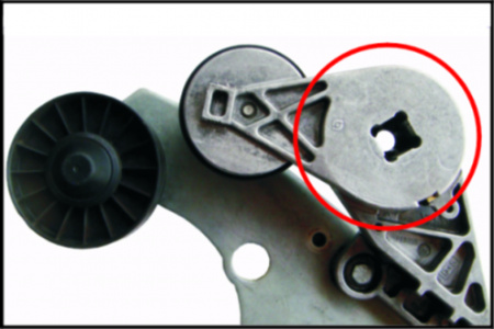 Ключ для замены поликлинового ремня (VOLVO) JTC