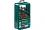 KRAFTOOL COBALT Набор сверл по металлу HSS-Co(8%), 25 шт, 1-13мм, сталь М42(S2-10-1-8)