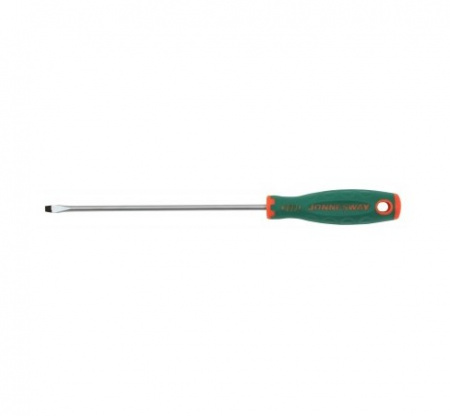 Jonnesway Отвертка стержневая шлицевая ANTI-SLIP GRIP, SL6.5х150 мм