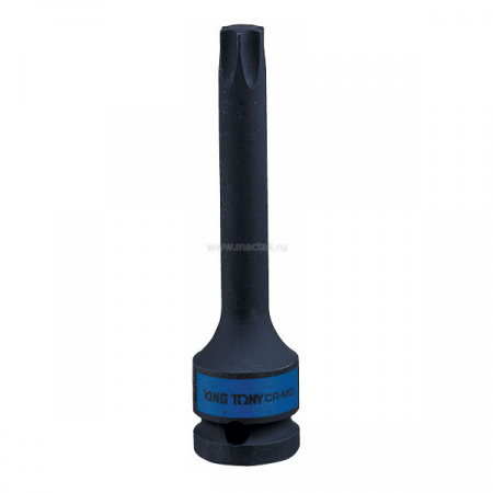 KING TONY Насадка (бита) ударная торцевая 1/2", TORX, Т55, L = 100 мм 406355