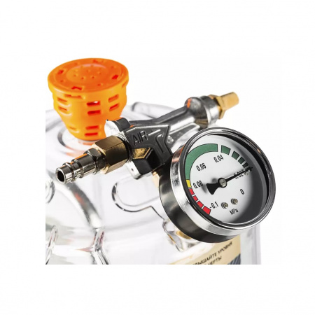 RUNTEC Установка для слива масла с колбой и щупами 80 л