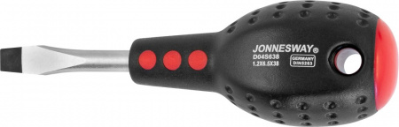 JONNESWAY Отвертка стержневая шлицевая FULL STAR, SL6.5х38 мм