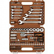 OMBRA Набор инструмента универсальный 1/4", 1/2"DR с головками торцевыми 12-гранными 1/2"DR, 82 пр