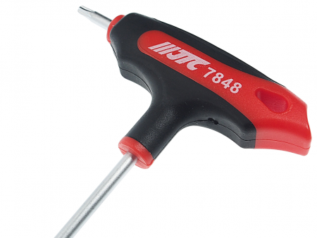 JTC Ключ TORX Т-образный T15H с отверстием 