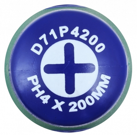 Jonnesway Отвертка стержневая крестовая ANTI-SLIP GRIP, PH4х200