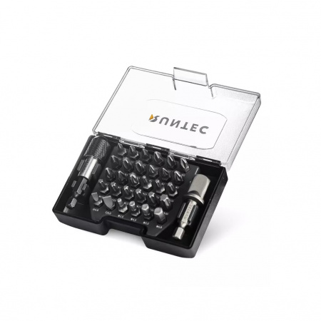 RUNTEC Набор бит PZ, PH, SL, HEX, Torx, битодержатель, 32 предмета