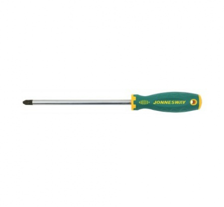 Jonnesway Отвертка стержневая POZIDRIV ANTI-SLIP GRIP, PZ4x200