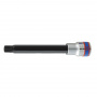 KING TONY Насадка (бита) торцевая 1/2", SPLINE, M16, L = 140 мм