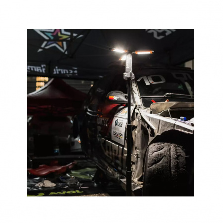 RUNTEC Светильник на стойке переносной, аккумуляторный, складной, светодиодный, 4000 А.ч