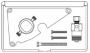 Licota Съёмник шестерни ТНВД Hyundai / Kia, 093312A010