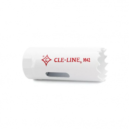 CLE-LINE Коронка биметаллическая 40 мм, HSS-Co8, 4/6 TPI, Lap 48 мм