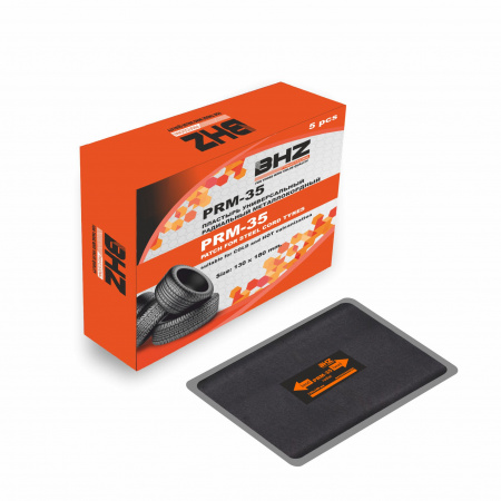 БХЗ Пластырь для ремонта шин ЦМК PRM-35 BHZ Professional 130*180 мм, 5 шт