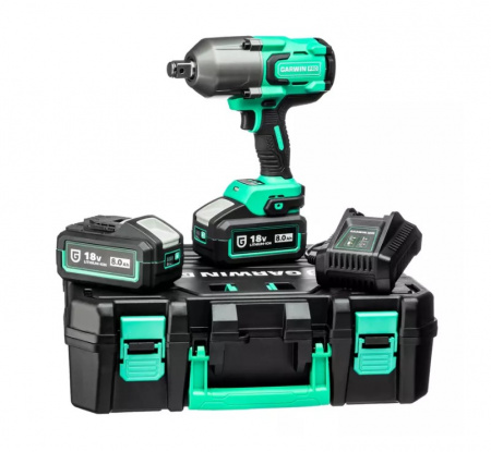 GARWIN PRO Гайковерт ударный аккумуляторный BL 18В 3/4", 1500 Нм