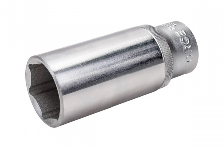 FORCE Головка торцевая 24 мм 1/2" 6-гранная глубокая L77 мм