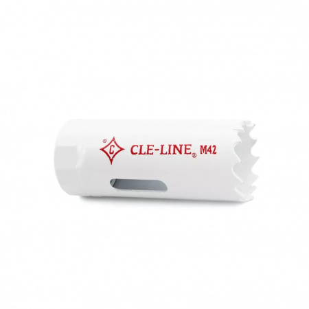 CLE-LINE Коронка биметаллическая 32 мм, HSS-Co8, 4/6 TPI, Lap 48 мм